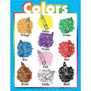  Teacher Created Resources Colors Chart, Multi Color (7685 