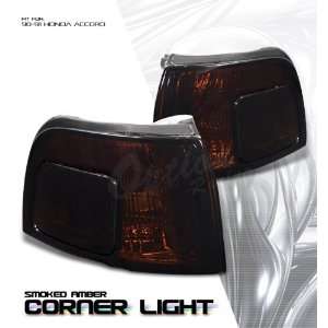   ACCORD DX LX EX 2/4DR CORNER SIGNAL LIGHT LAMP AMBER SMOKE: Automotive