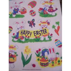  Easter Window Clings ~ Bunny Happy Easter Toys & Games
