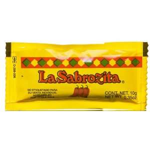 La Sabrozita Hot Sauce, 0.35 Ounce Bags (Pack of 600)  