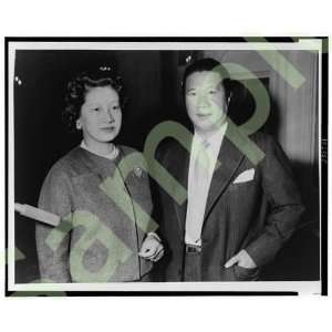  Emperor Bao Dai of South Vietnam and his wife 1955