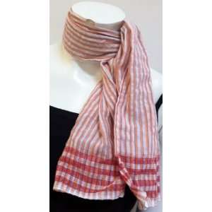  100% Cotton Scarf, Cool Accessory, Neck Wear Wrap, Great 