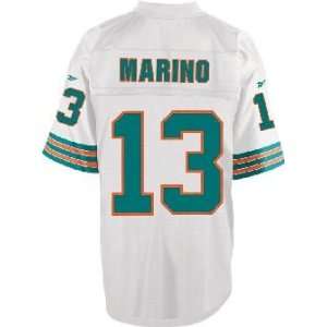 Dan Marino Miami Dolphins Replithentic Throwback Football Jersey By 