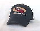 RICHARDSON LAKE* MAINE Rangeley Lakes Canoeing Distressed Ball cap 