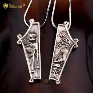 The Nightmare Before Christmas One Pair Love Necklaces Pendants  
