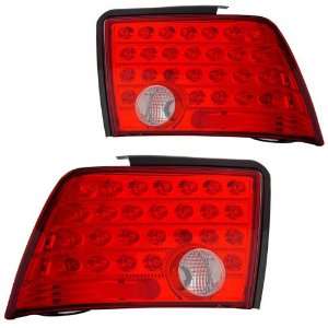    1999 2004 Ford Mustang KS LED Red/Clear Tail Lights: Automotive