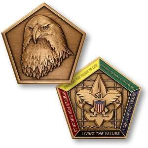  Eagle Wood Badge Medallion 