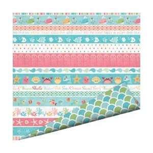 : Imaginisce Splash Dance Double Sided Cardstock 12X12 Ocean Motion 