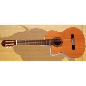   Left Handed Electro Acoustic Classical Guitar: Musical Instruments