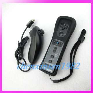 Remote and Nunchuck Built in Motion Plus Controller for Nintendo Wii 
