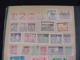 WORLDWIDE COLLECTION MINT USED STAMPS STOCK BOOK EARLY MID +++  