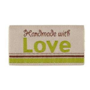   Handmade With Love Natural By The Each Arts, Crafts & Sewing