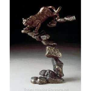 Cougar Bronze Sculpture 