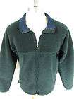 Vintage PATAGONIA Retro X Deep THICK Pile fleece green jacket full zip 