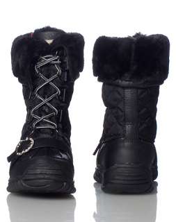 APPLE BOTTOMS DUCK BOOT WITH FAUX FUR  