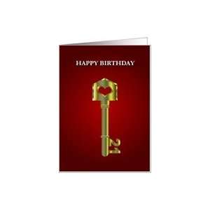  happy 21th birthday, key Card Toys & Games