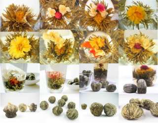 12 Types Gift Blooming Tea * 12 Blooms * FREE Shipping  