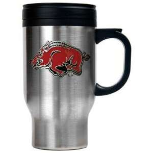  Arkansas Razorbacks Stainless Steel Travel Mug