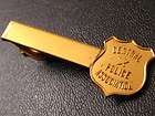   GOLD   CENTRAL POLICE ASSOCIATION   Retro Tie Clip Bar Clasp tc34