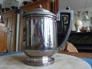 Antique silver plated coffee pot  