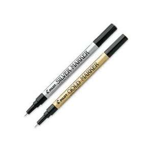  Creative Permanent Marker, Extra Fine Point, Gold Qty12 