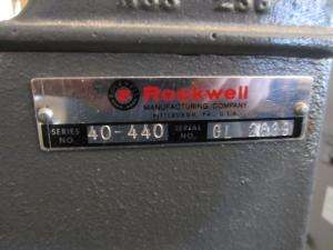Rockwell Delta Scroll Saw Model 40 440 for Parts or Repair  