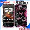 HTC Droid Incredible 6300 Pink Butterfly Hard Case