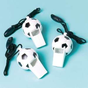  Lets Party By Amscan Soccer Whistles (12 count 
