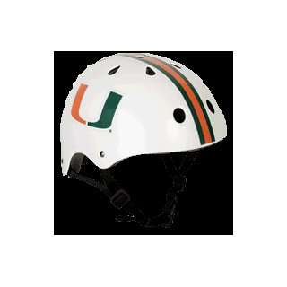  Wincraft Miami Hurricanes Multi Sport Bike Helmet Sports 