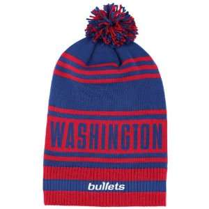 Washington Bullets adidas Originals Legendary Classic Pom Knit Hat 