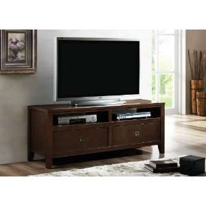  New Jersey Brown Wood Modern TV Stand