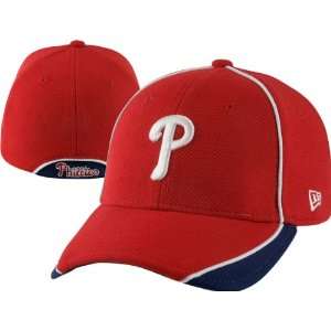 Philadelphia Phillies Youth Red New Era Jr. Batting Practice Flex Hat