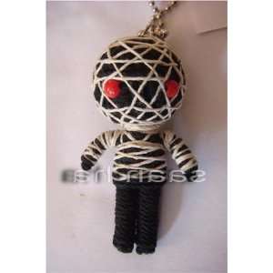  Voodoo Yarn Doll    Black Spider Boy Doll