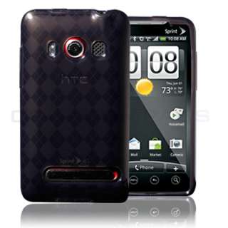 PINK TPU GEL SKIN CASE COVER FOR HTC EVO 4G  