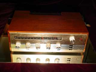 Rare Vintage AR Acoustic Research Stereo Receiver Model R with Walnut 