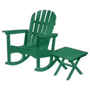    Adirondack Rocking Chair   Aruba Blue Patio, Lawn & Garden
