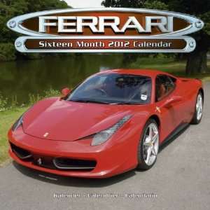  Ferrari 2012 Wall Calendar 12 X 12 Office Products