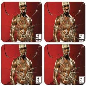 50 Cent Coasters , (set of 4) Brand New