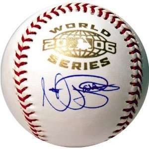   2006 Autographed World Series Baseball:  Sports & Outdoors