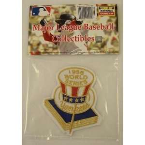 MLB World Series Patch   1956 Yankees:  Sports & Outdoors