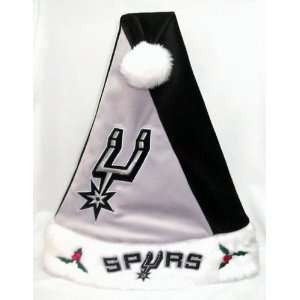  San Antonio Spurs Colorblock Santa Hat: Sports & Outdoors