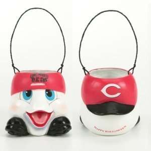   Reds MLB Halloween Ghost Candy Bucket (6.5)
