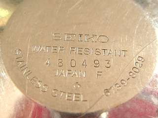 Seiko 480493 automatic chronograph 6139 for restore  