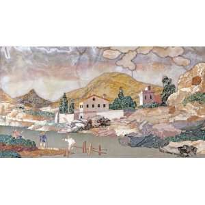  Pietra Dura Landscape Arts, Crafts & Sewing