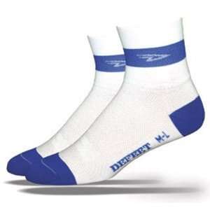  DeFeet AirEator 4in D Team Sprint Blue/White Cycling 