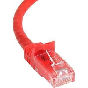  StarTech 50 ft Red Snagless Cat6 UTP Patch Cable. 50FT RED CAT6 