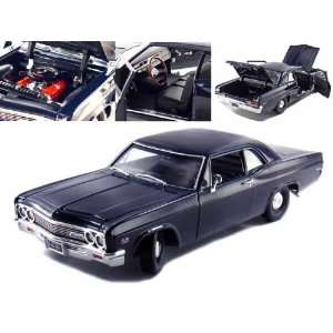  1966 Chevrolet Biscayne Coupe 1/18 Danube Blue Poly: Toys 