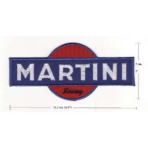  Martini Racing Car Embroidered Iron on Patch: Arts, Crafts 