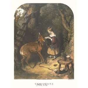    The Pets by Sir Edwin Henry Landseer 23x34