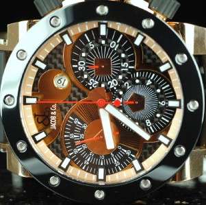   ROSE GOLD Epic II Chronograph! Automatic Watch! BOX AND PAPERS  